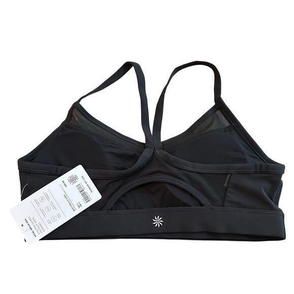 Athleta Vital Mesh Sports Bra A-C Cups Black M - Picture 7 of 8